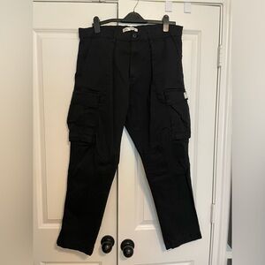 Zara Cargo Pants Black